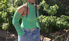 Load image into Gallery viewer, The Crochet Turtle neck Tube-Top
