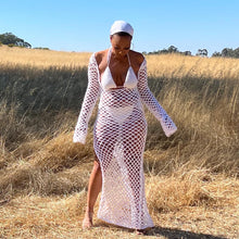 Load image into Gallery viewer, The Crochet Maxi Coverup dress
