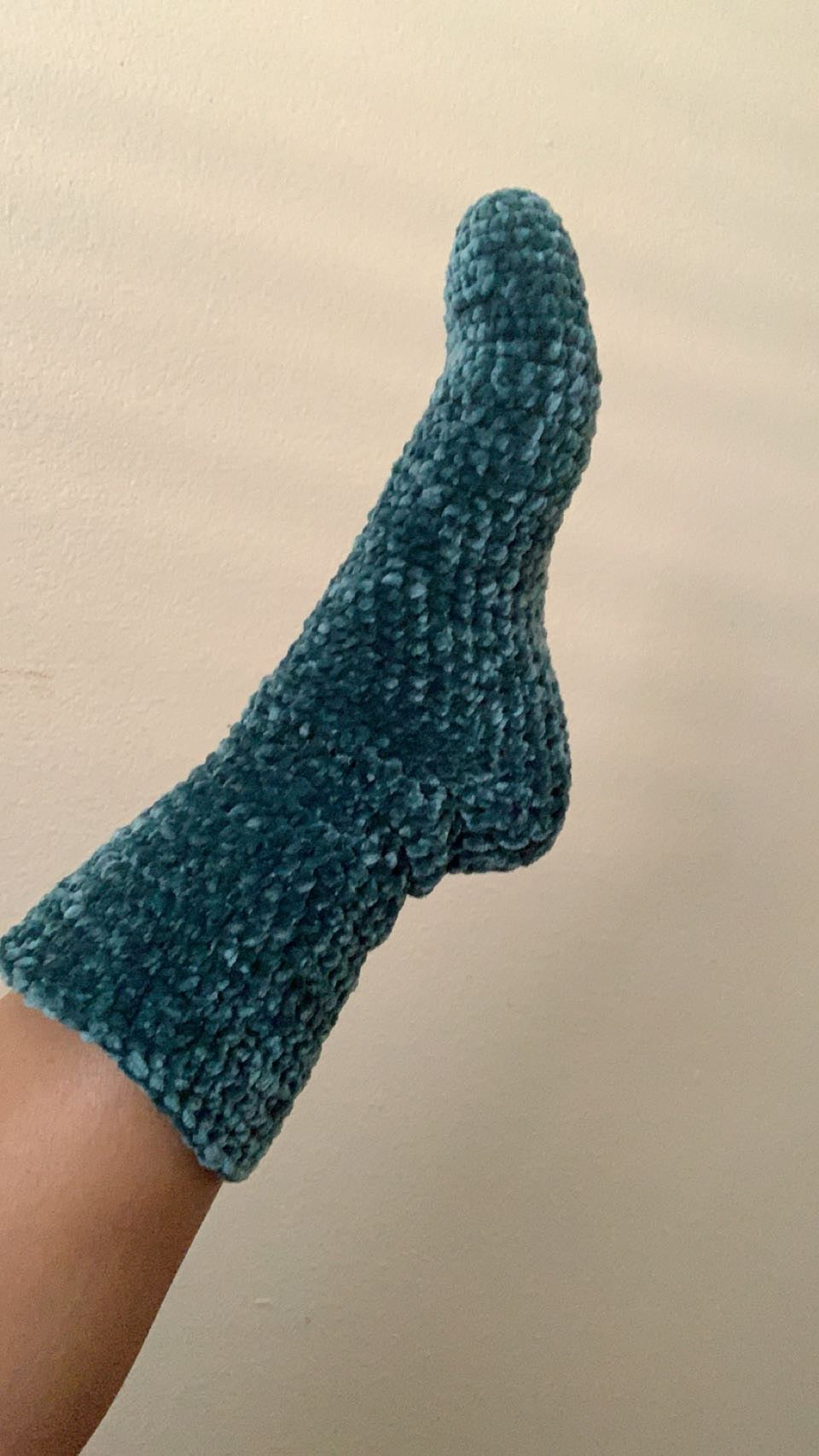 The Velvet Crochet Socks